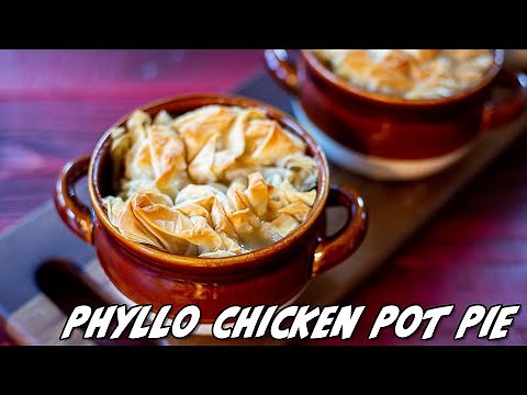 Phyllo Chicken Pot Pie Recipe
