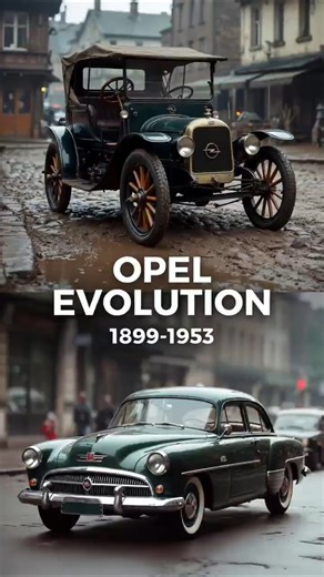 Opel Evolution (1899–1953) | Classic German Cars History 🚗Opel Cars Evolution