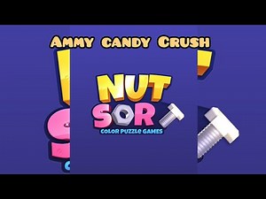 Nut sort color puzzle live gameplay level 1822 to 1838