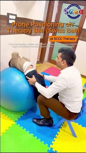 How Therapy Ball Helps Hyperactive Kids! 🔵✨ | SCCC Therapy