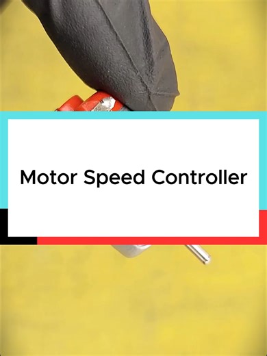 Motor Speed Controller #diyelectronics @GEARUPLAB
