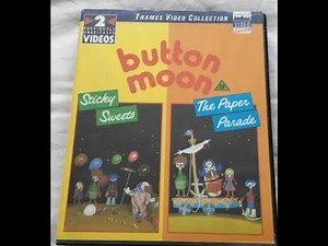 Original VHS Opening and Closing to Button Moon The Paper Parade UK VHS Tape