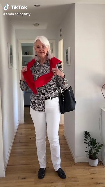 Things are not always black and white. #fashionover50 #tiktokfashion #over50 #scottishstyle #over50style