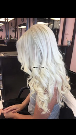 Achieve Dream Platinum Blonde Hair Inspiration