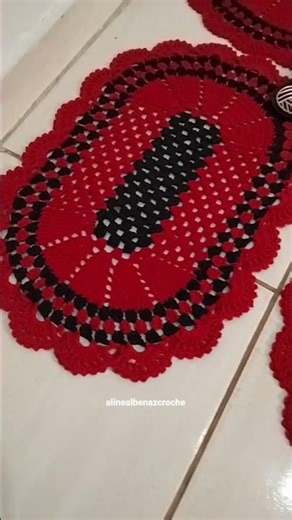Crochet Runner Set #crochet #sell #crochet #rug #crochetrunner