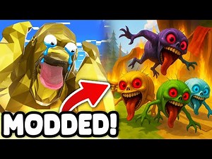 I Modded the NEW BIG HEAD MONSTER in Animal Company! (Animal Company VR)