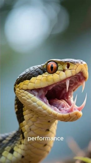 The Most Terrifying Snake Reaction Ever! #facts #shorts #wildlife #nature