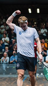 Sublime from Steinmann! 👌 @dimi_steinmann chases relentlessly before applying a perfect finish as the No.6 seed proceeds to his first ever first PSA World Tour final #squash #psaworldtour #dimitristeinmann #germanopen | PSA Squash Tour
