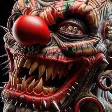 JESTER’S REVENGE: The Nightmare Gallery | AI Horror Cinematic 4K #shorts #aishorts