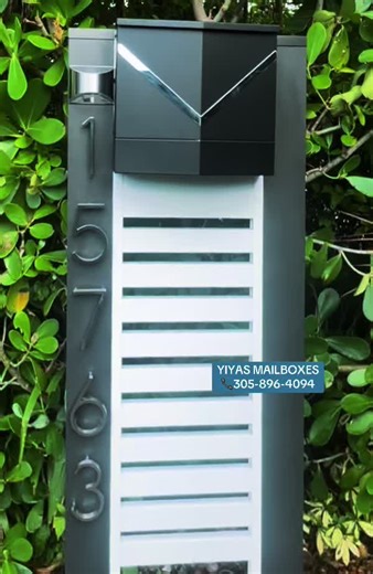 *** Yiyas Mailboxes 📞305-896-4094 @yiyasmailboxes Modern Mailboxes Buzones Modernos de Aluminio No es solo nuestros excelentes precios, Es tambien con la Perfección con la que hacemos nuestros Buzones Modernos 100% de Alumimio! ☎️305-896-4094. @yiyasmailboxes #miami #buzonesmodernos #modernmailboxes #buzones #mailbox