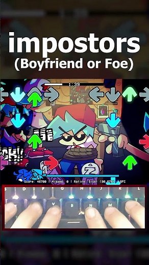 impostors - Boyfriend or Foe #fnf #fnfmod #fyp #impostor #amongus