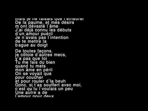 Risible amours - Nekfeu (Parole)