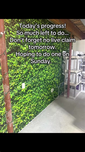 Day 2 of shifting the basement to a more workable space… it’s only me so it’s slow moving for sure. I’m not as young as I once was. 🤣 #craftroomorganization #pinkflamingo73