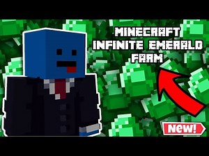 Minecraft INFINITE Emerald Farm! - 1.21+ Emerald Farm Tutorial