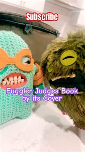 Fuggler Judges Book by its Cover #fugglers #funny #books