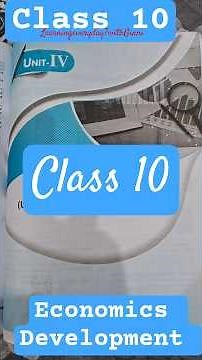 Class 10 Economics Ch 1 Development Full Notes in 60 Seconds📚🔥#class10sstncert #economics #fullnotes