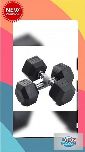 9 Pairs Hex Dumbbells PLUS Dumbbell Rack (270kg | 5kg-25kg | 1.1m 3-tier Rack)