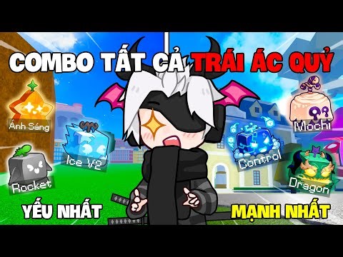 VinhTheGamer Tạo Ra 41 Combo Trái Ác Quỷ Mạnh Nhất Trong BLOX FRUITS...