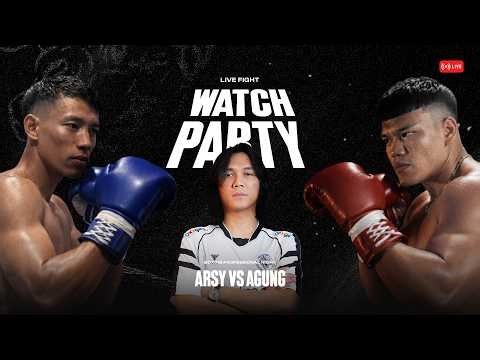WATCH PARTY ARSY VS AGUNG - FIRST BLOOD!!