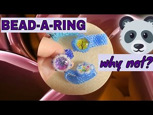 Beaded Bezel Tutorial: How to Bezel a 10mm Cabochon for a Beaded Ring