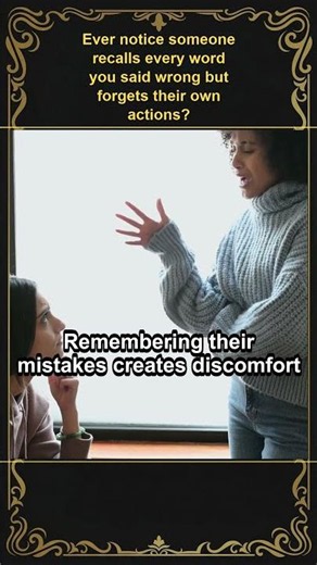 Why They Remember Your Mistakes But Forget Theirs