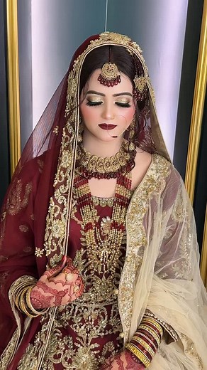 1.5K views · 6.2K reactions | Bridal make up | Be.DOT. Signature Beauty Salon | Facebook