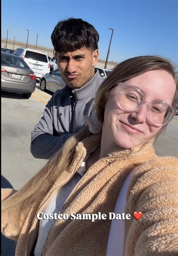 An Interracial Couple's Grocery Run at Costco