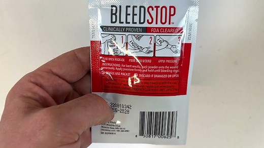 Watch Bleed Stop First Aid Powder on Amazon Live
