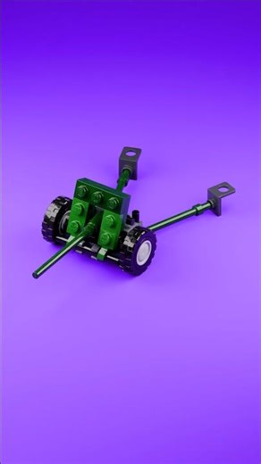 LEGO PaK 36 Anti-Tank Gun MOC 💥 WWII Mini Bricks Artillery Build