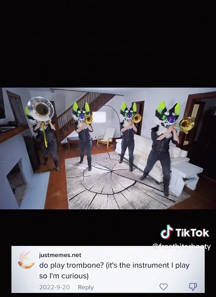 Past Lives Trombone Cover | Furry Musician Instrumental