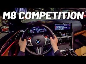 2025 BMW M8 Competition | POV Night Drive