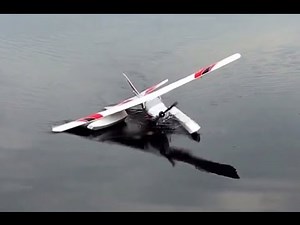 RB's RC's: Apprentice Flight with Floats Great FLight but Crash at the end