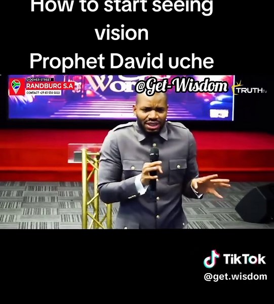 Prophet David Uche: Unlocking Your Vision