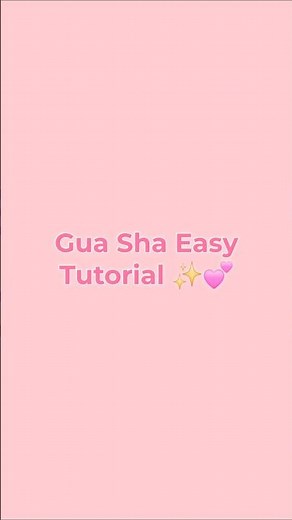 Gua Sha tutorial for a natural glow 💆‍♀️#trending #skincare #hack #glowingskin #glowup