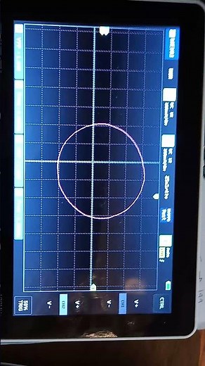 Signal shape changing in x-y mode on the FNIRSI 1013D