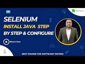 How to Install Java In Under 5 Minutes? Selenium testing full course