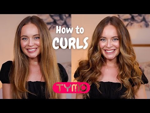The EASIEST way to curl your hair | Testing the TYMO Auto Rotating Curling Iron