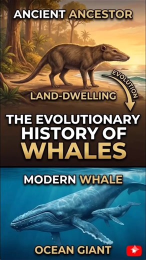 The Evolutionary History of Whales 🐋