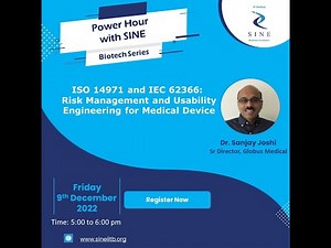 ISO 14971 and IEC 62366: Risk Management and Usability Engineering for Medical Device