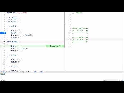 C++ Tutorial: What is a call stack?