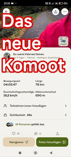 Das neue Komoot, die Sprachnavigation ausschalten #sprachnavi #komoot