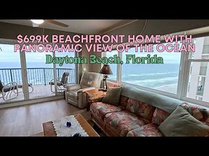 POV Daytona Beach Oceanfront Condo Tour in 4K | Florida Beachfront Living