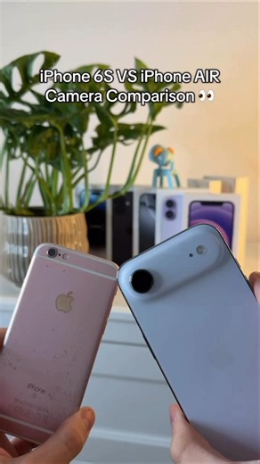 📱 iPhone 6s vs iPhone 17 Air 🤯10 Years. One Epic Upgrade.#Shorts #iPhone6s #iPhone17Air #TechShorts