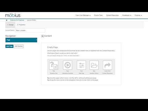 Author a question (Activity Editor) | Möbius Video Guides by DigitalEd