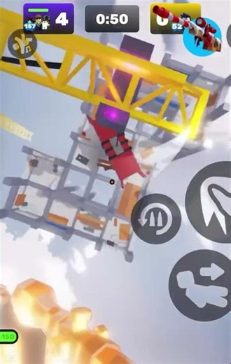 Subspace trip mine crane trickshot in rivals