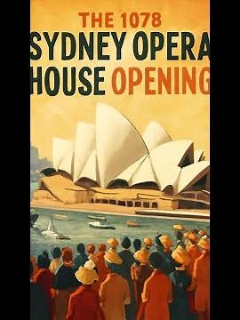 The 1973 Sydney Opera House Opening #Australia