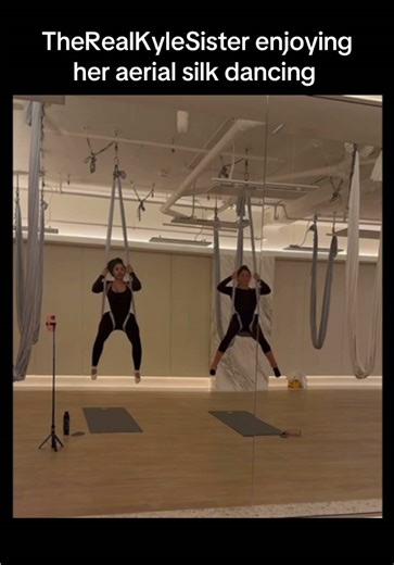 Aerial Silk Dancing with TheRealKyleSister