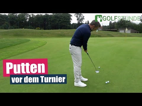 10 Minuten Putt-Training (Ideal vor einer Turnierrunde)