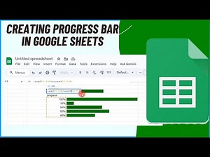 Creating Progress Bar in Google Sheets (2025 Guide)