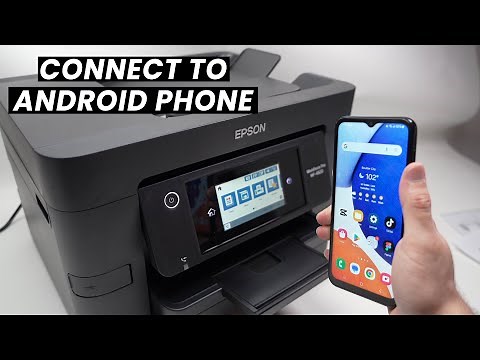 Wifi Setup Epson WorkForce Pro WF-4820 & 4830 Using Android Phone